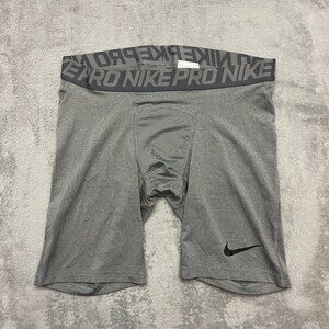 Nike Pro Compression Shorts Men's Gray Size XL